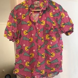 Retro button up